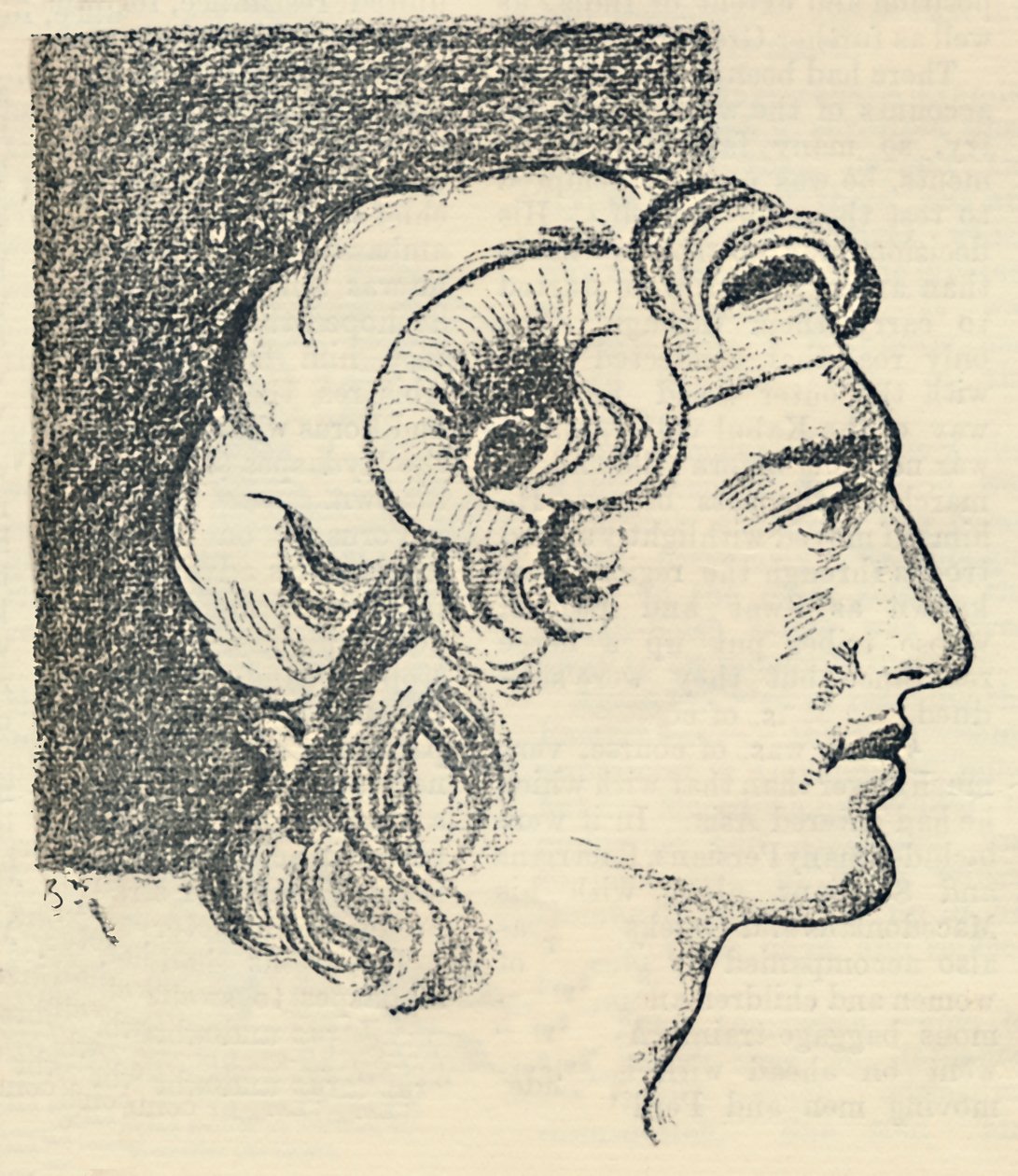 Alexander den store fra en gammel gresk mynt, 1936. av Unbekannt