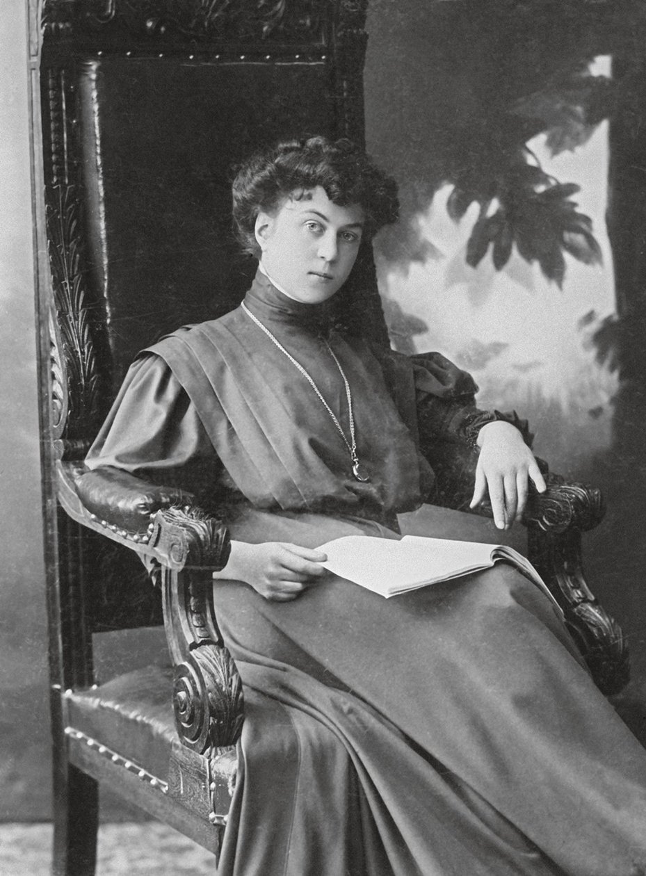 Alexandra Mikhailovna Kollontai 1872-1952, 1910-tallet av Unbekannt