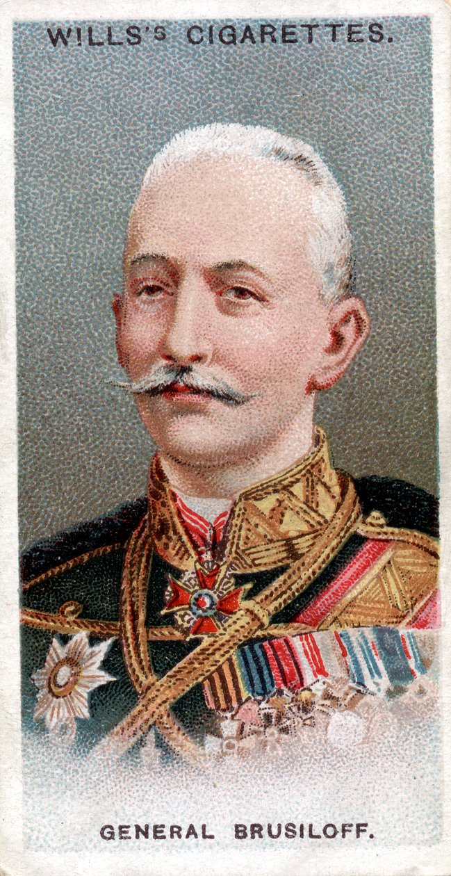 Alexei Brusilov , russisk soldat, 1917 av Unbekannt