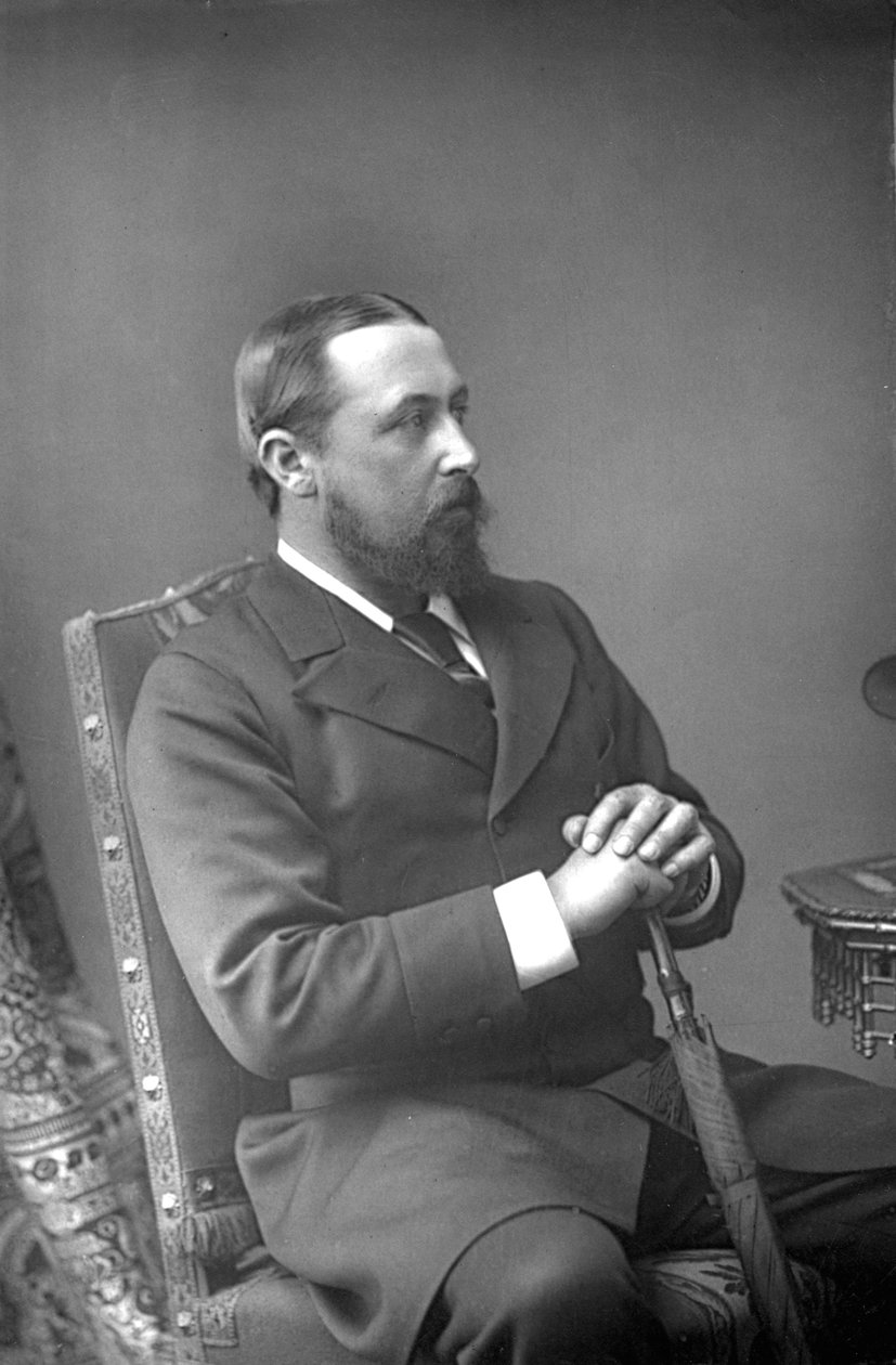 Alfred Ernest Albert, hertug av Edinburgh 1844-1900, britisk prins, c1890 av Unbekannt