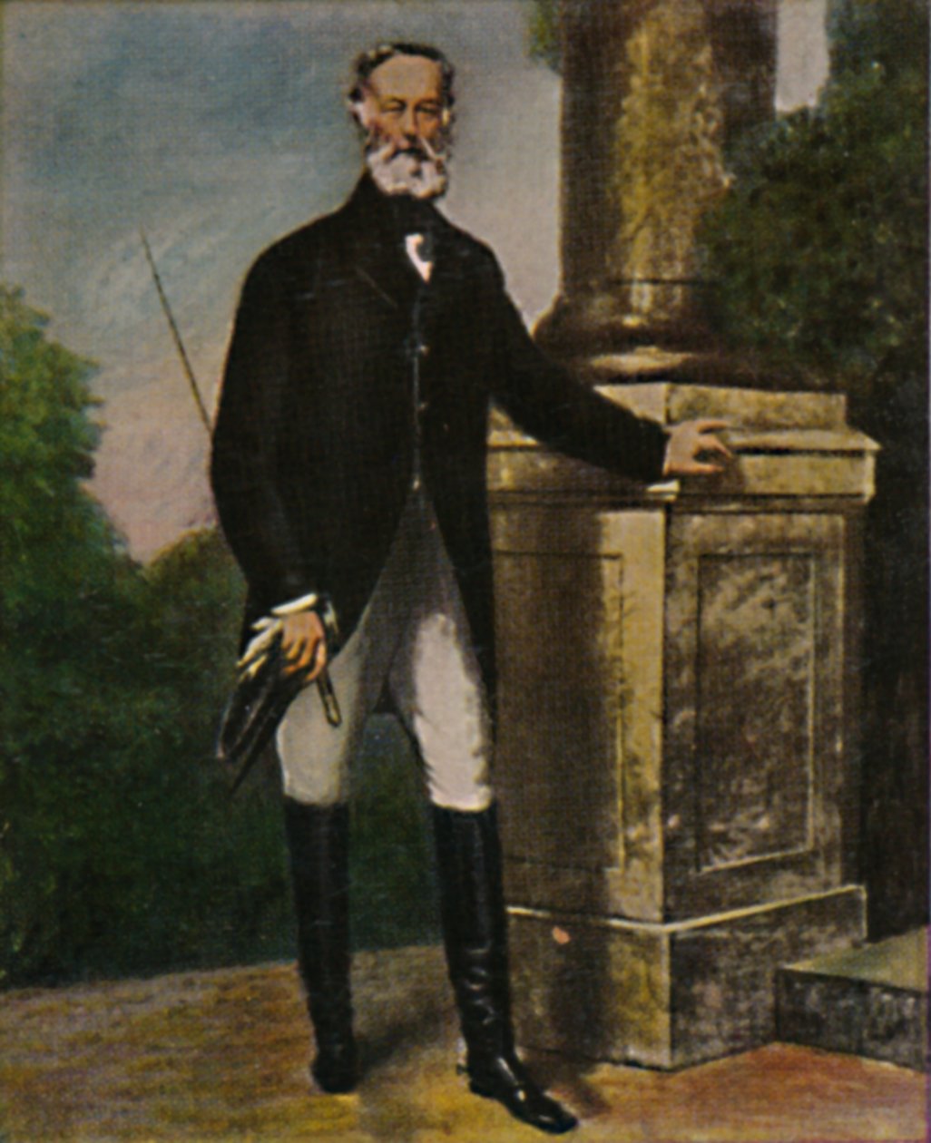 Alfred Krupp 1812-1887. - Maleri av Grün, 1934. av Unbekannt