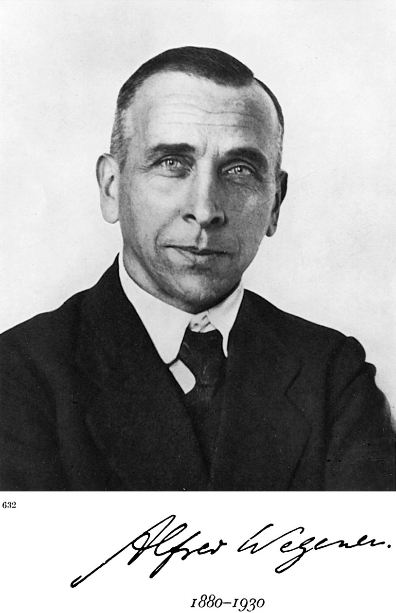 Alfred Lothar Wegener, tysk geofysiker og meteorolog av Unbekannt