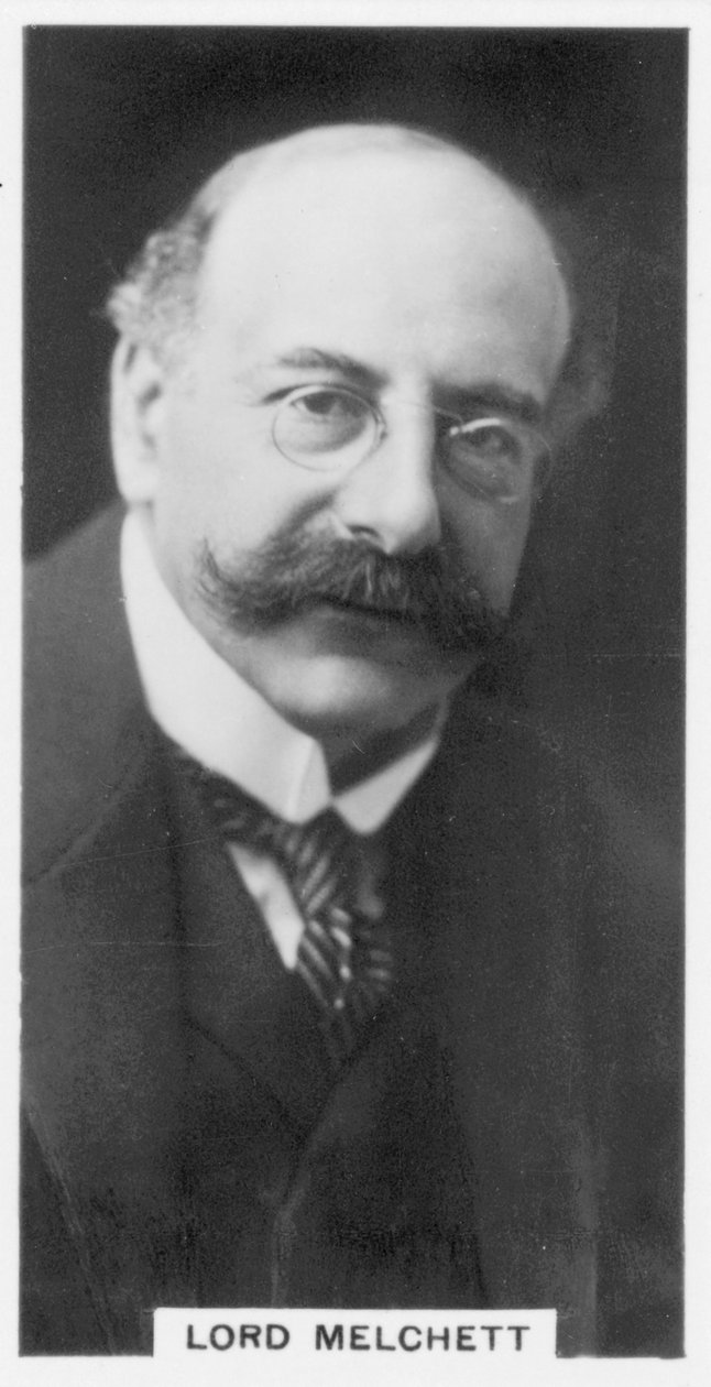 Alfred Moritz Mond, 1. baron Melchett, britisk industrimann, c1926 av Unbekannt