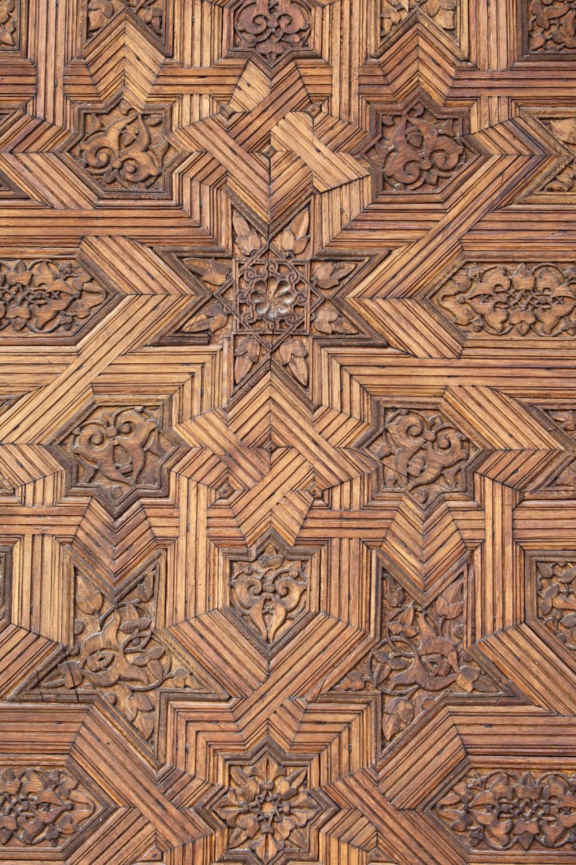 Alhambra - Dør i Nasrid Palaces Granat Espagne av Unbekannt