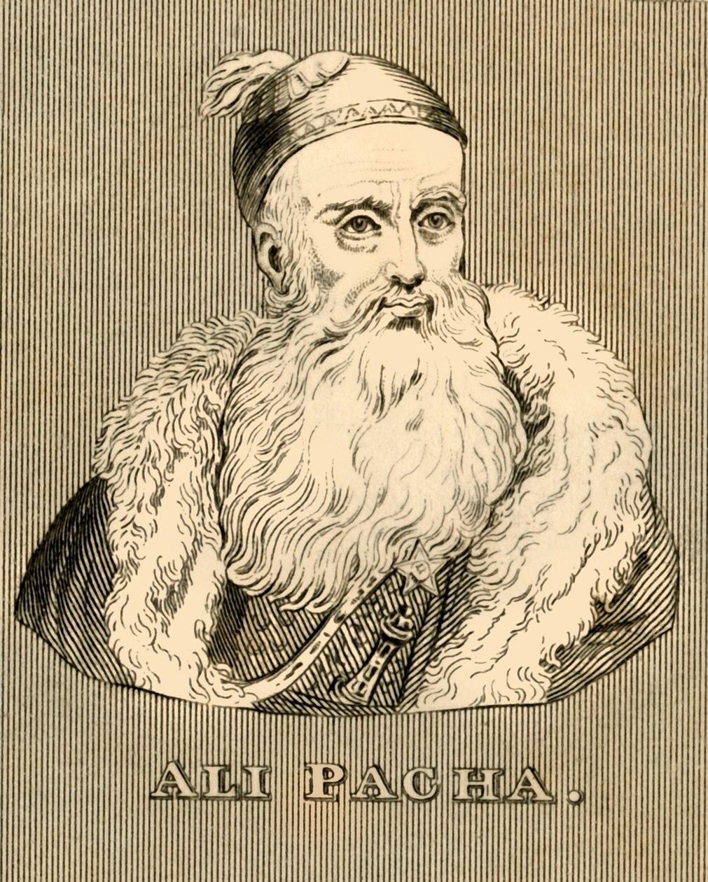 Ali Pacha, 1740-1822, 1830. av Unbekannt