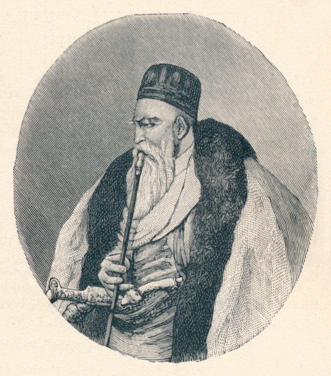 Ali Pasha av Tepelena, c1906, 1907 av Unbekannt