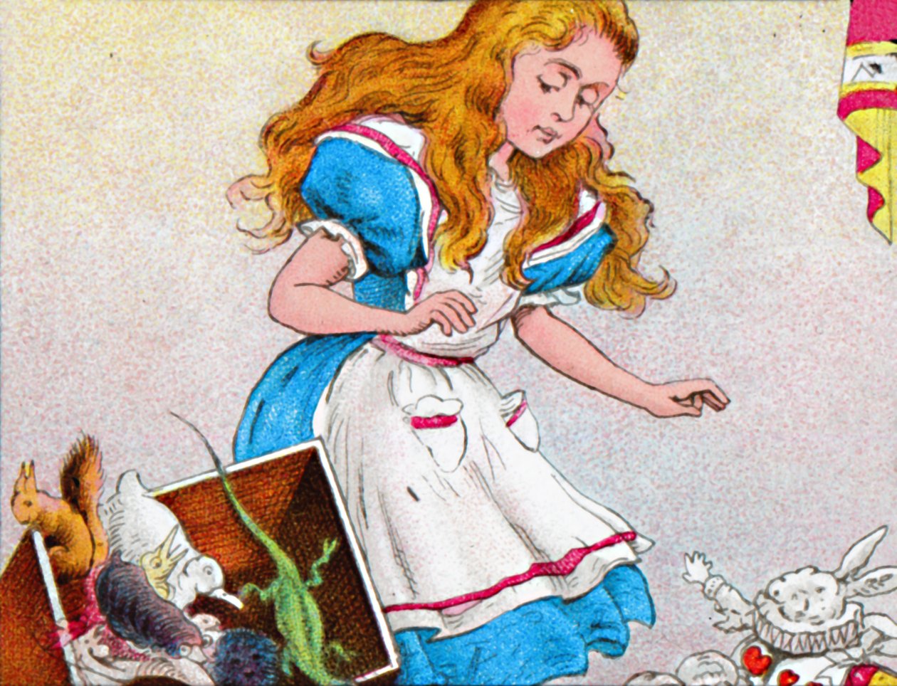 Alice vokste seg større igjen, ca 1900. av Unbekannt