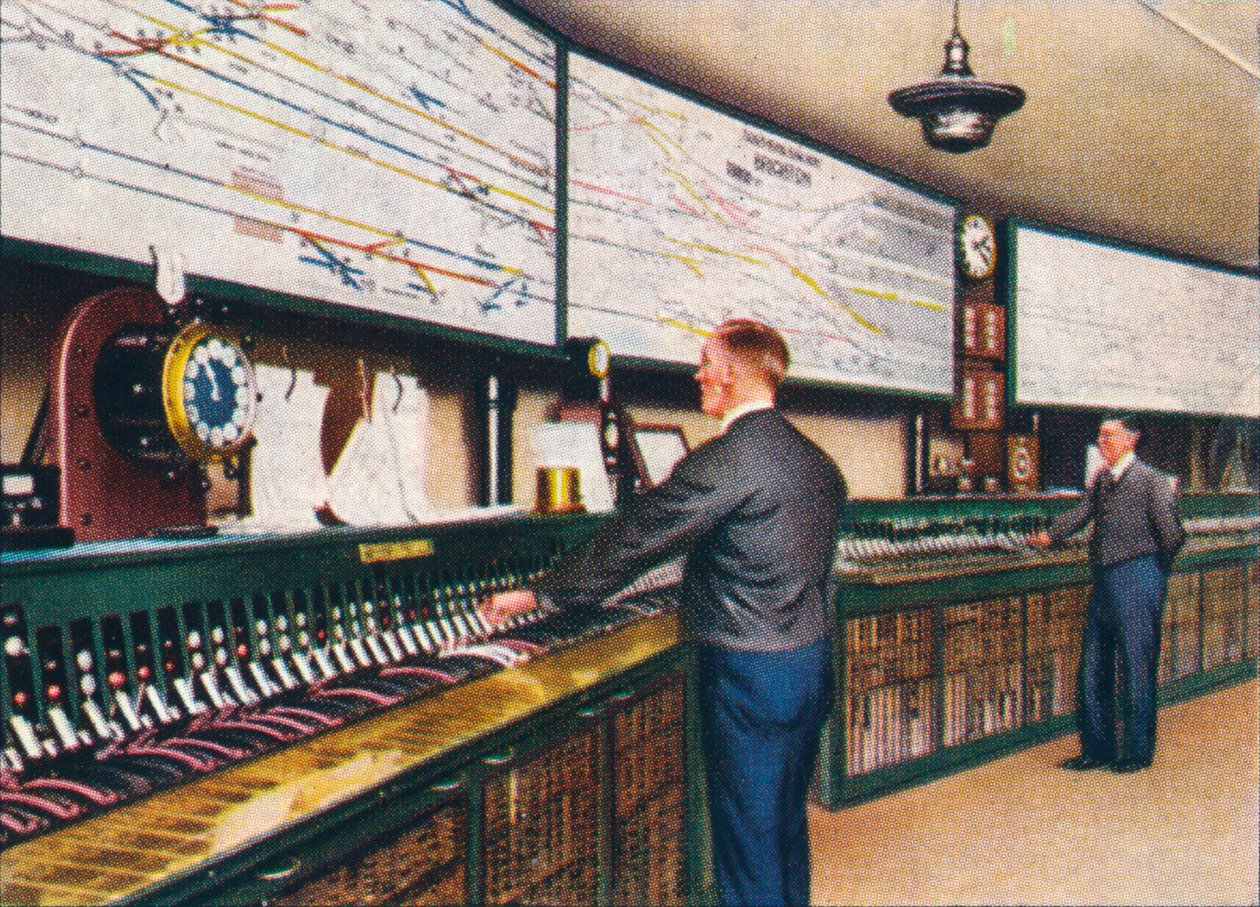 Helelektrisk signalboks, 1938 av Unbekannt