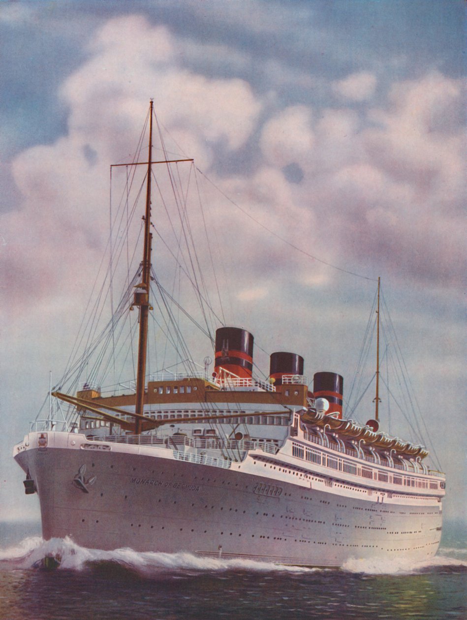 All Electric from Stem to Stern - The Monarch of Bermuda, 1937 av Unbekannt