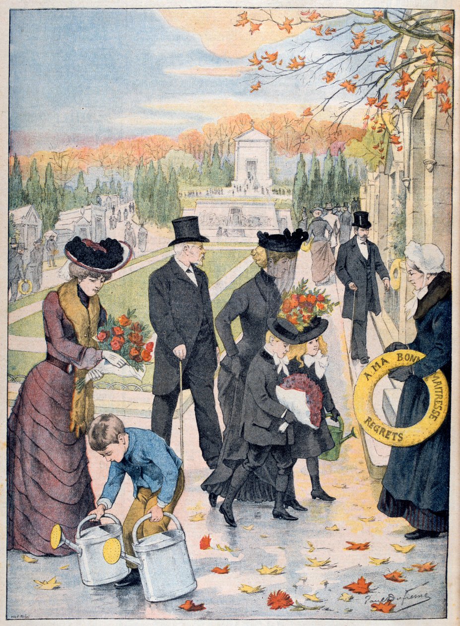 Allehelgensdag, 1902. av Unbekannt