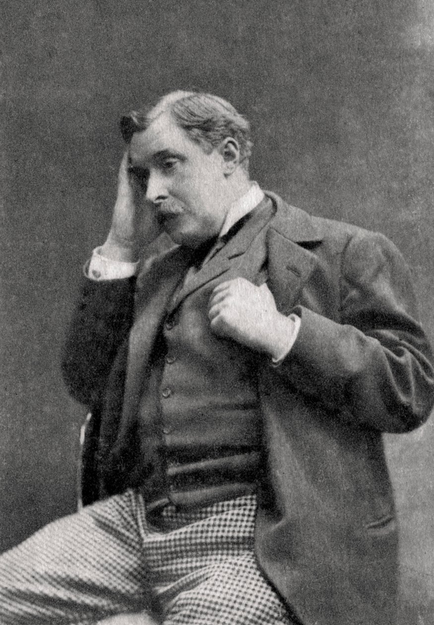 Alphonse Allais , fransk forfatter og humorist, 1895 av Unbekannt