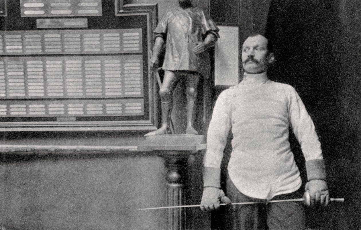 Alphonse Kirchoffer, fransk fekter, 1904 av Unbekannt