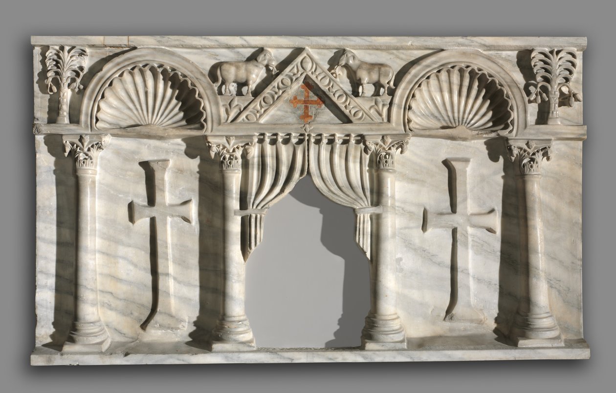 Alterfront, ca. 540-600. av Unbekannt