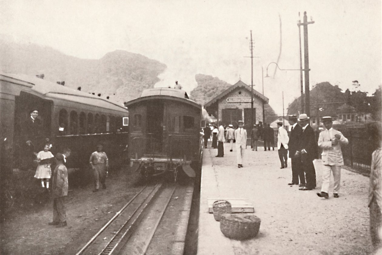Alto da Serra: Petropolis - Leopoldina Railway, 1914 av Unbekannt