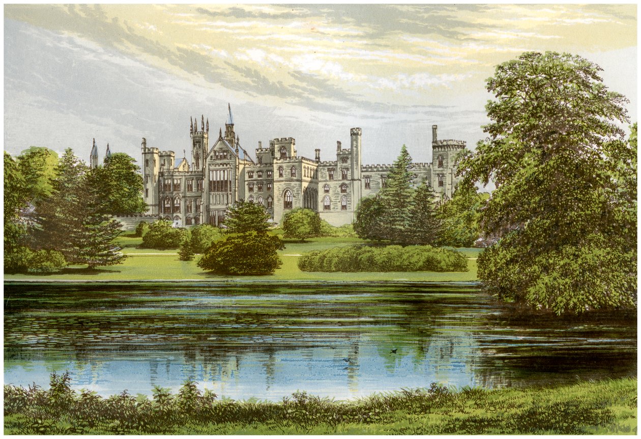 Alton Towers, Staffordshire, hjemmet til jarlen av Shrewsbury, c1880 av Unbekannt
