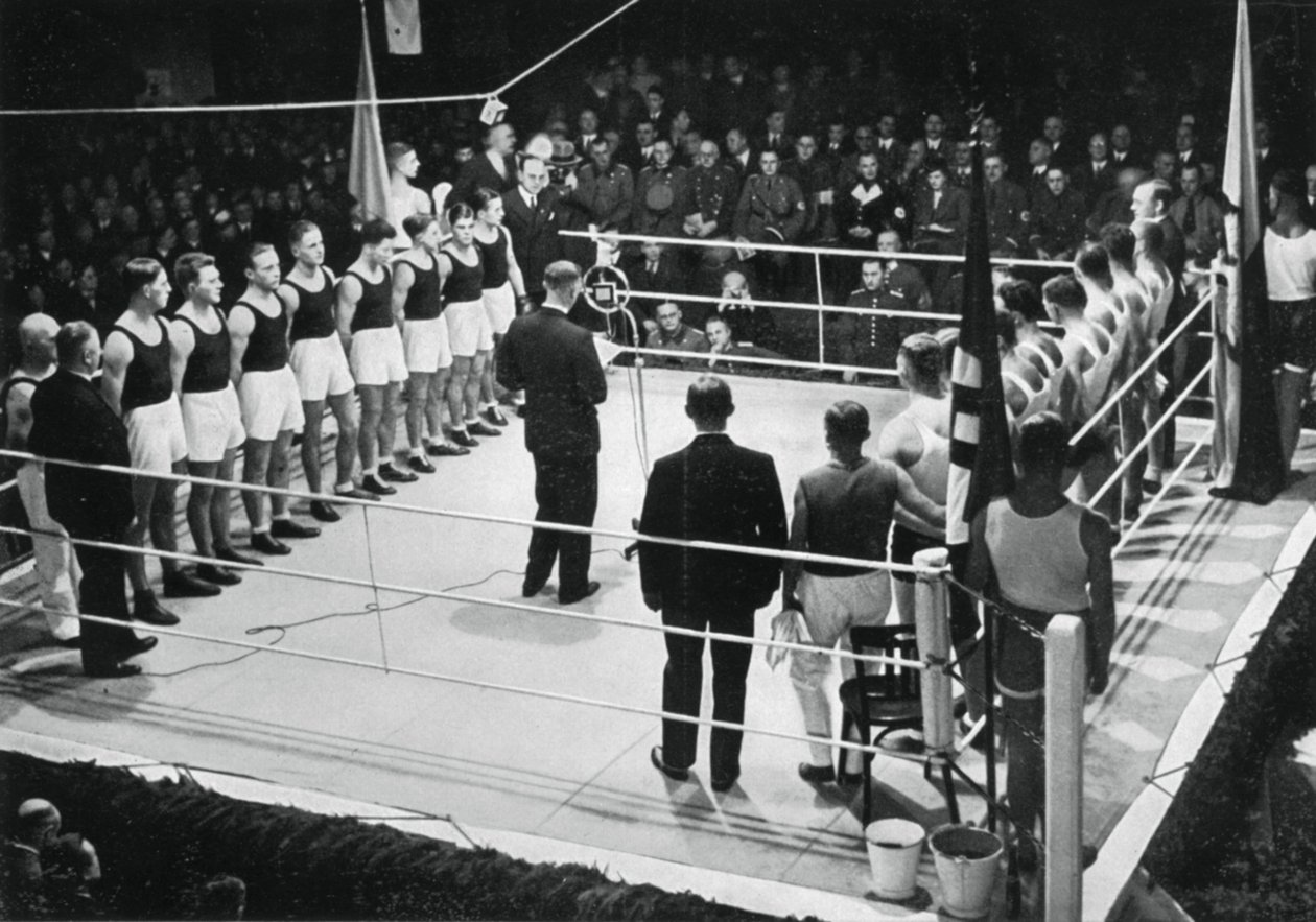 Amatørboksekonkurranse mellom Tyskland og Polen, 1936 av Unbekannt