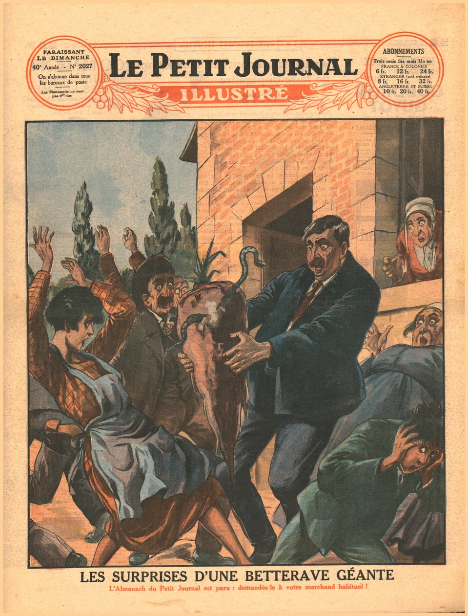 Fantastisk gigantisk rødbet, 1929. av Unbekannt
