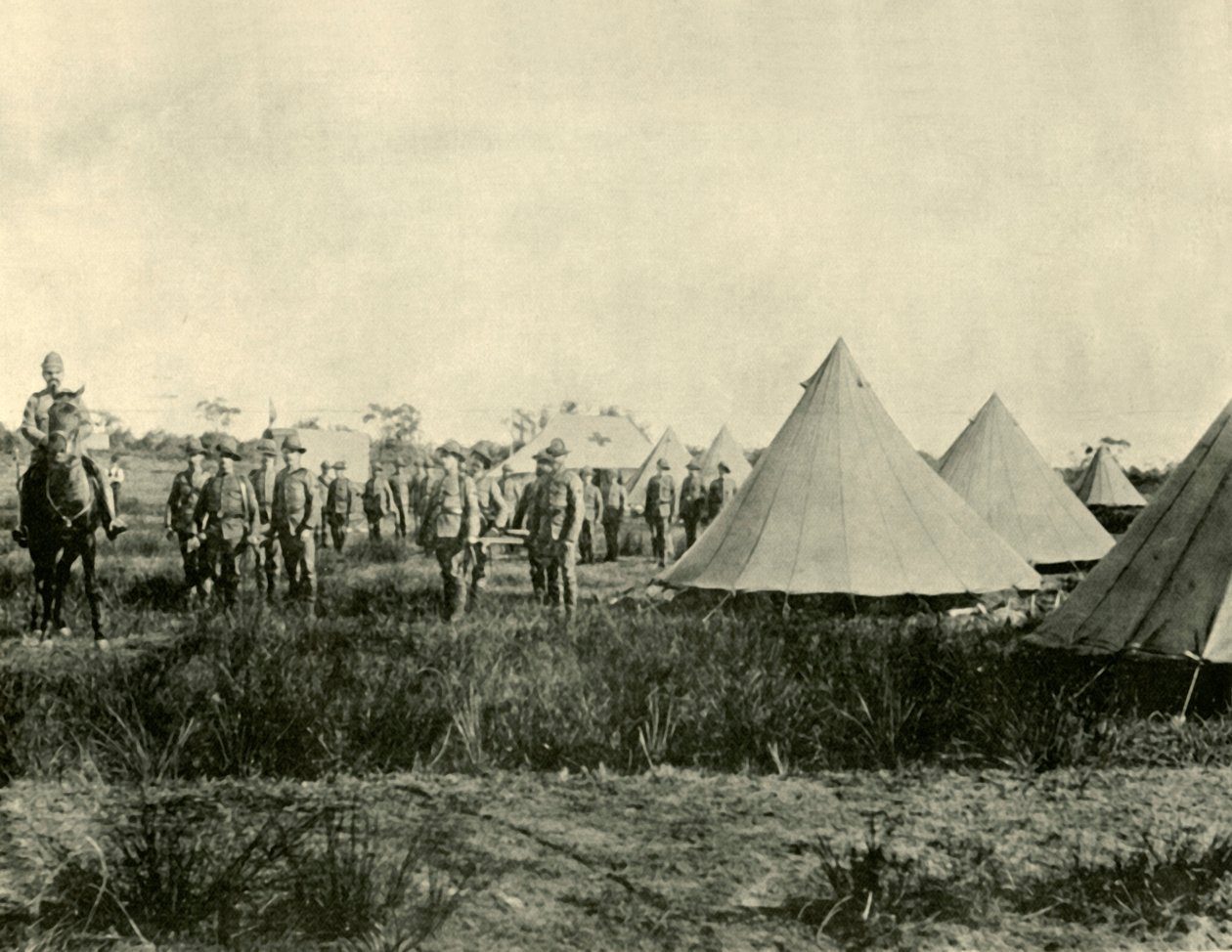 Ambulansekorps, Langwarrin, Victoria, 1901. av Unbekannt