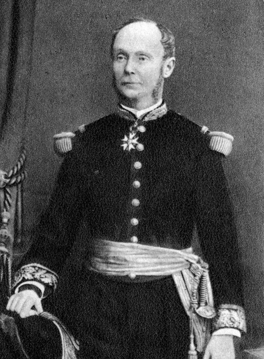 Amedee Courbet, fransk admiral, 1880 av Unbekannt