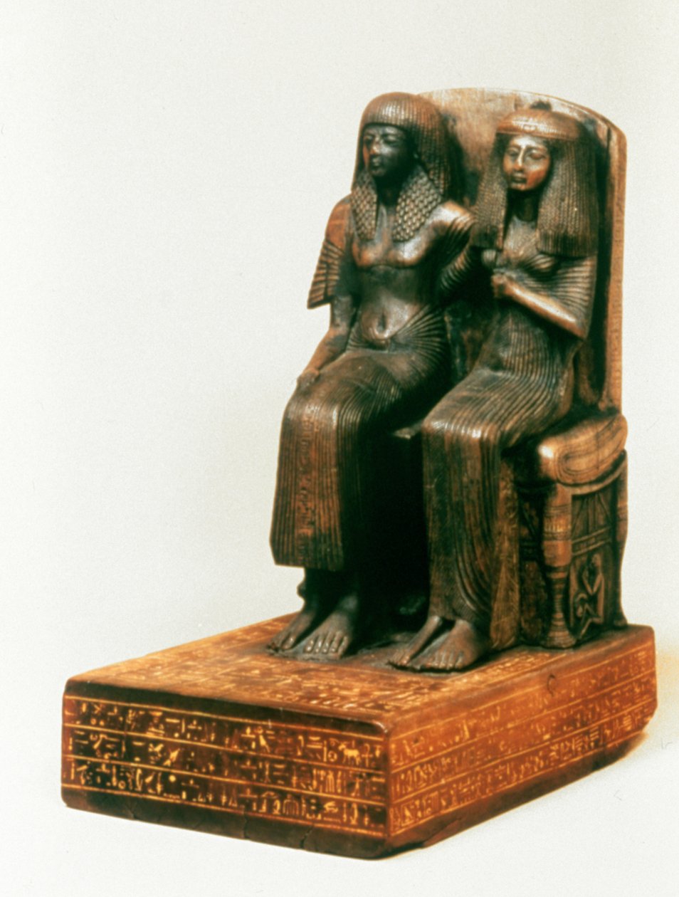 Amenemope og kvinne, egyptisk, 19. dynasti av Unbekannt