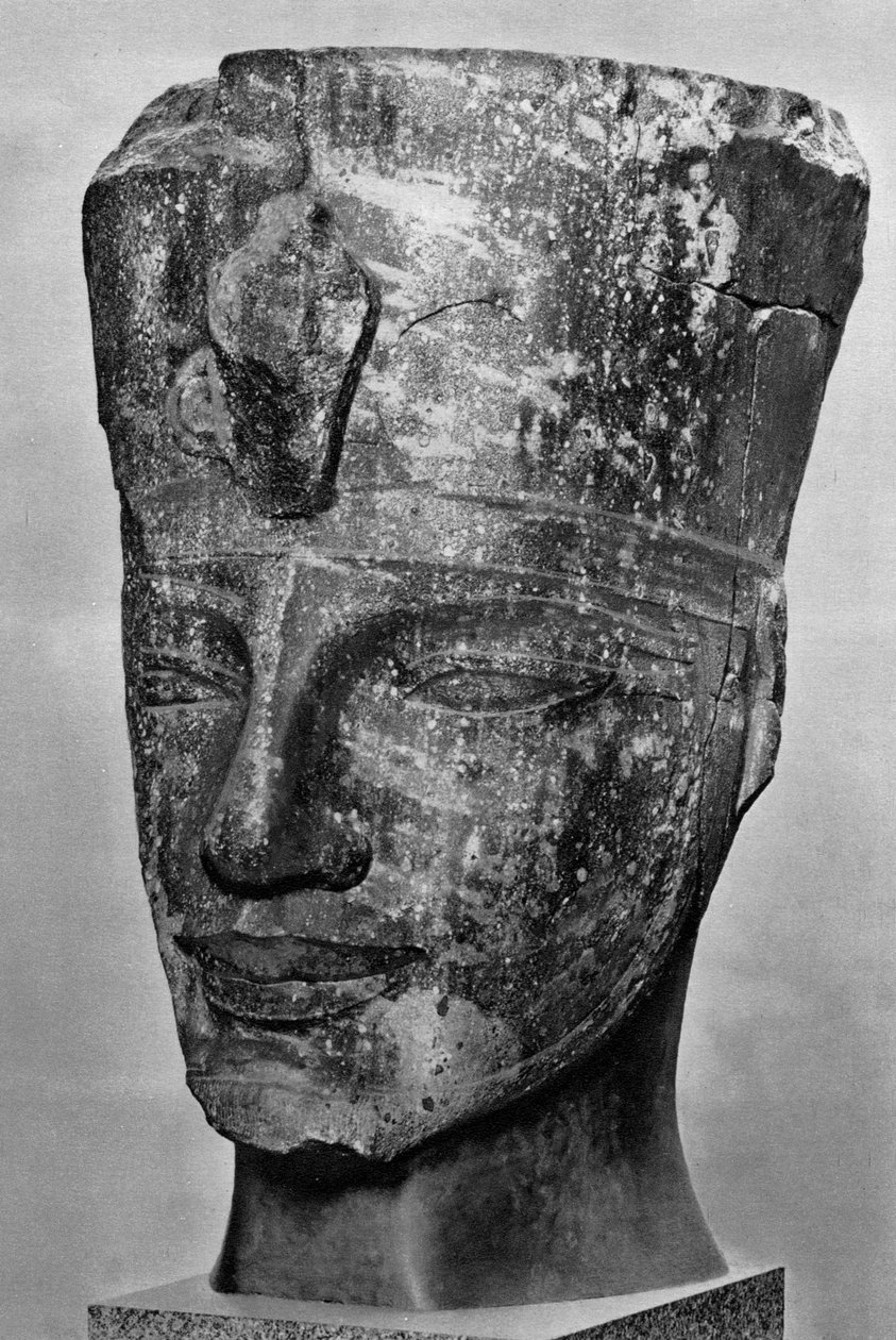 Amenhotep III 1390 f.Kr.-1352 f.Kr., gammel egyptisk faraa, 1936 av Unbekannt