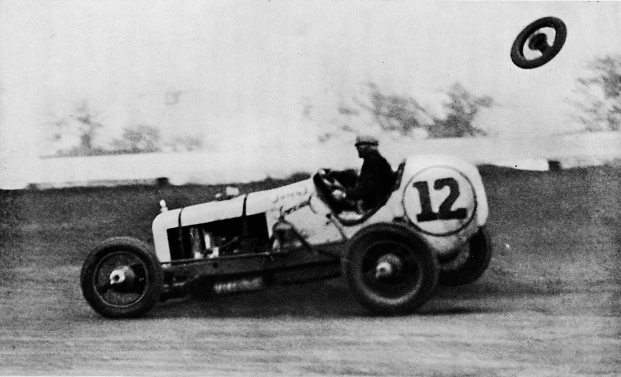 American Speedway Racing - Jack Ericson, snur på tre hjul, 1937 av Unbekannt