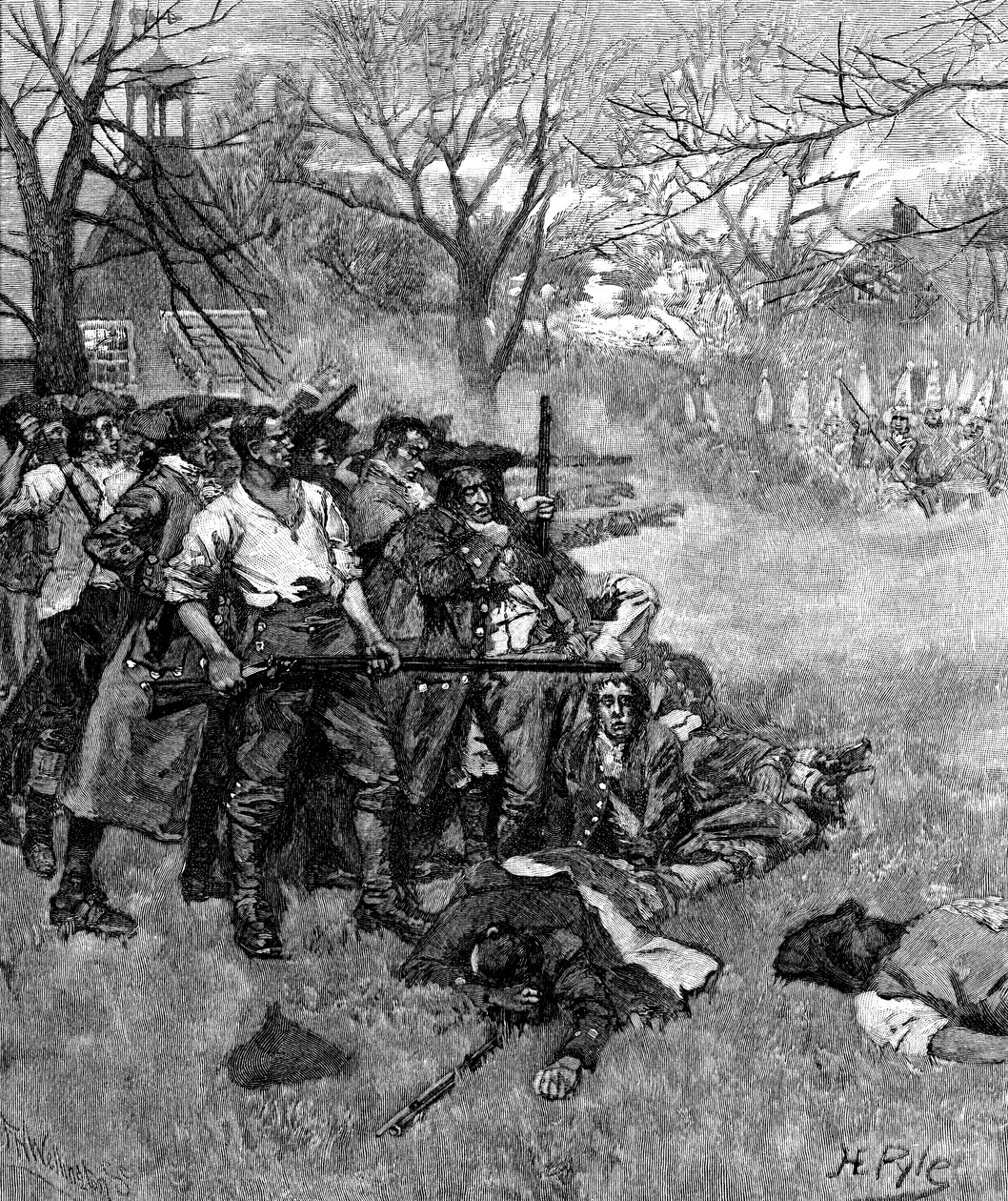 Amerikansk uavhengighetskrig, 1775, 1875 av Unbekannt