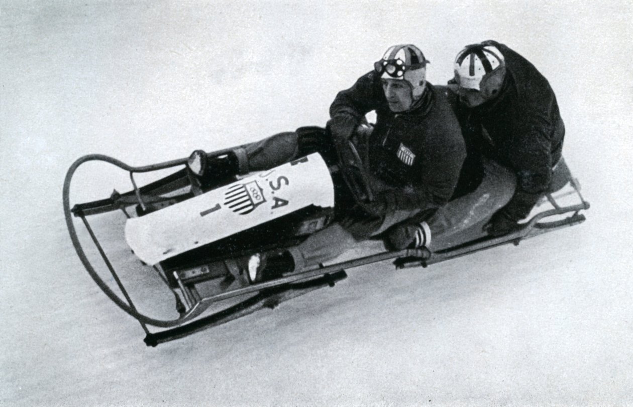 Amerikansk tomannsbob-lag, tyske vinter-OL, 1936 av Unbekannt