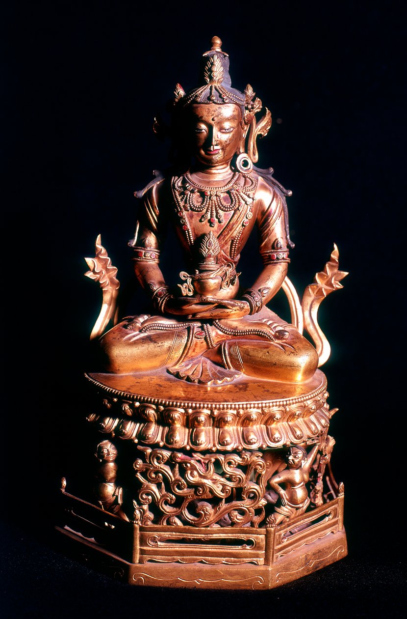 Amitabha Buddha, 1700-tallet av Unbekannt