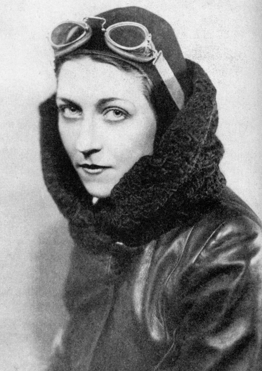 Amy Johnson, pilot, ca 1930-tallet 1936 av Unbekannt