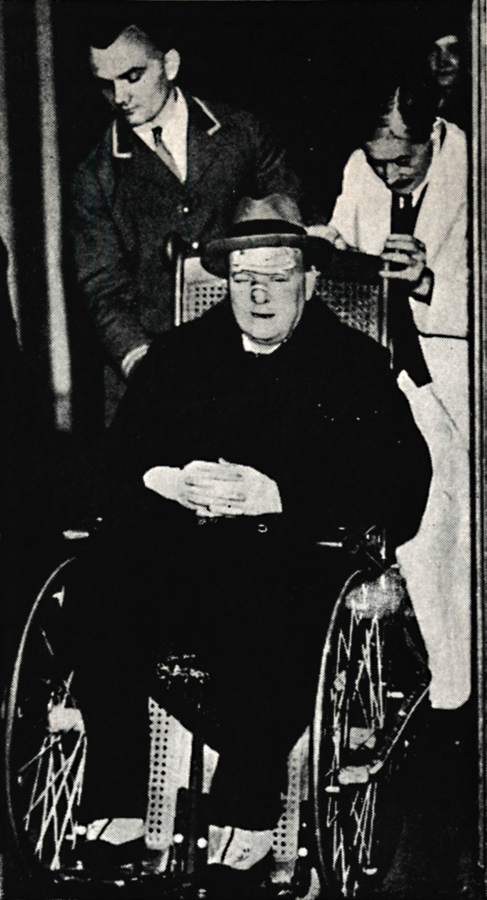 En ulykke med Mr. Churchill, november 1931, 1945. av Unbekannt