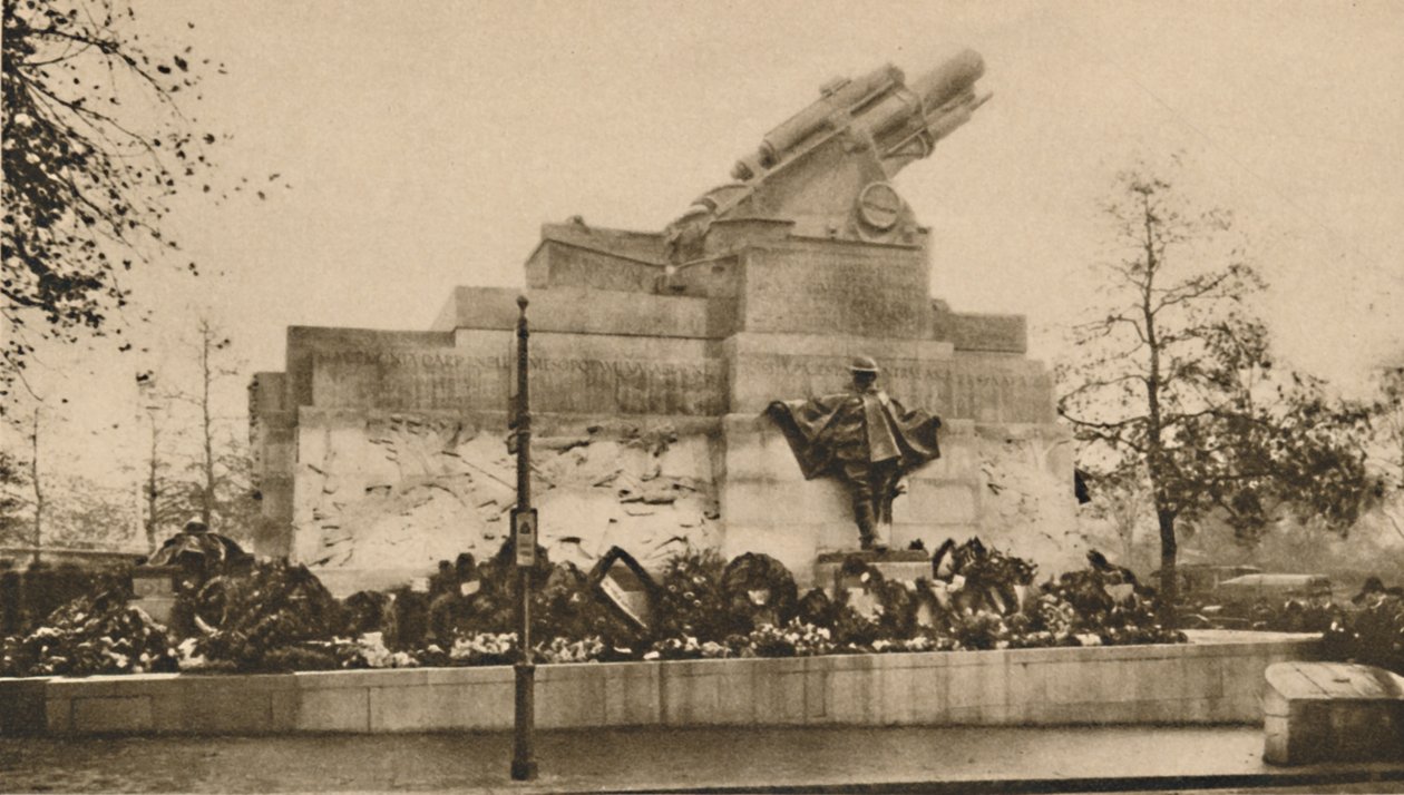 Et tillegg til Londons monumenter: The Royal Regiment of Artillery Memorial, c1935. av Unbekannt