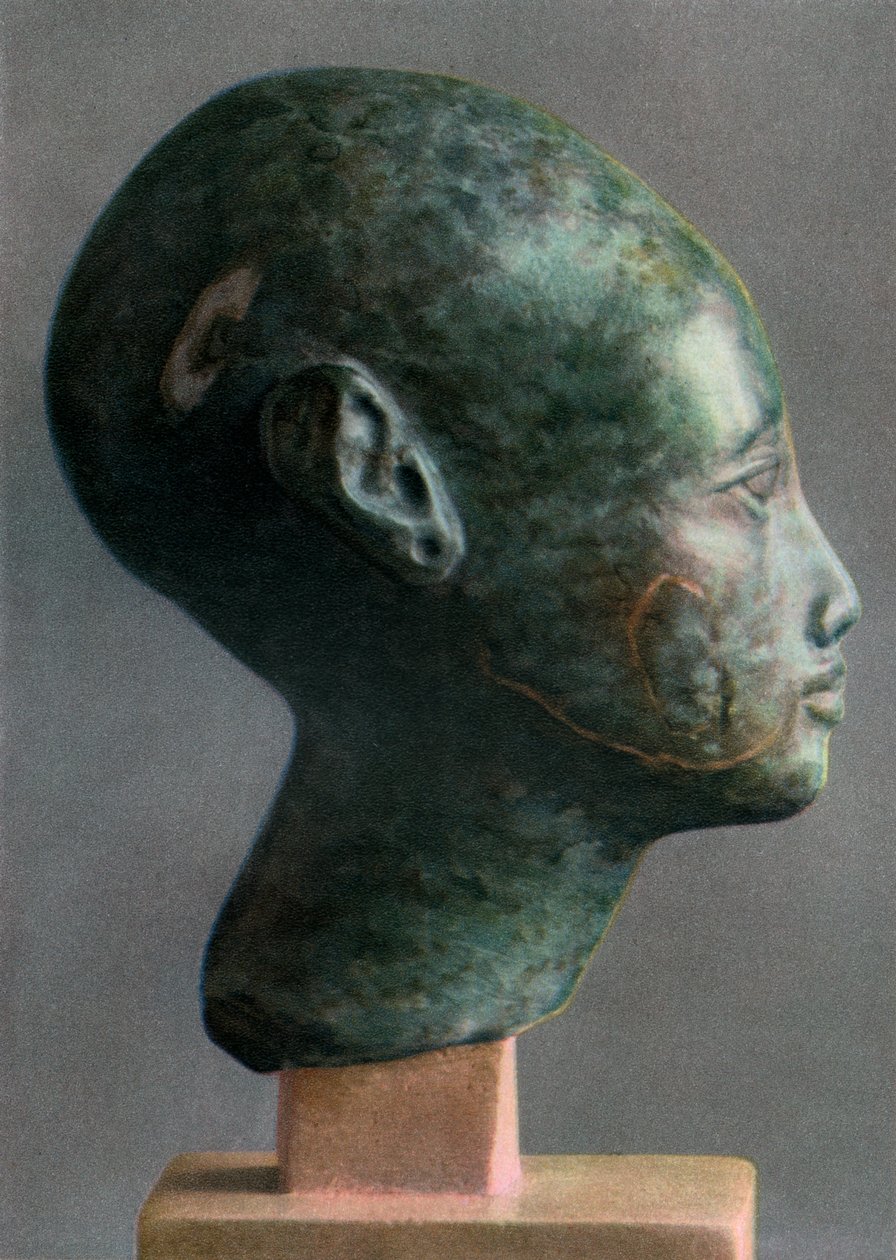 En gammel egyptisk prinsesse, ca 1370 f.Kr. 1936 av Unbekannt