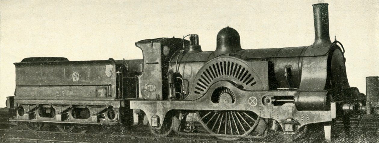 En åttefoter merket for den forlatte veien - Caledonian Railway, c1930. av Unbekannt