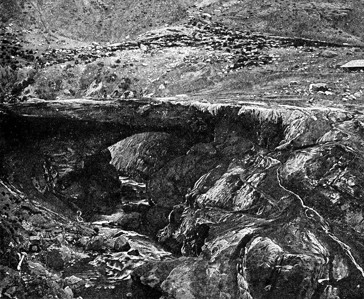 En inkabro, Peru, 1895 av Unbekannt