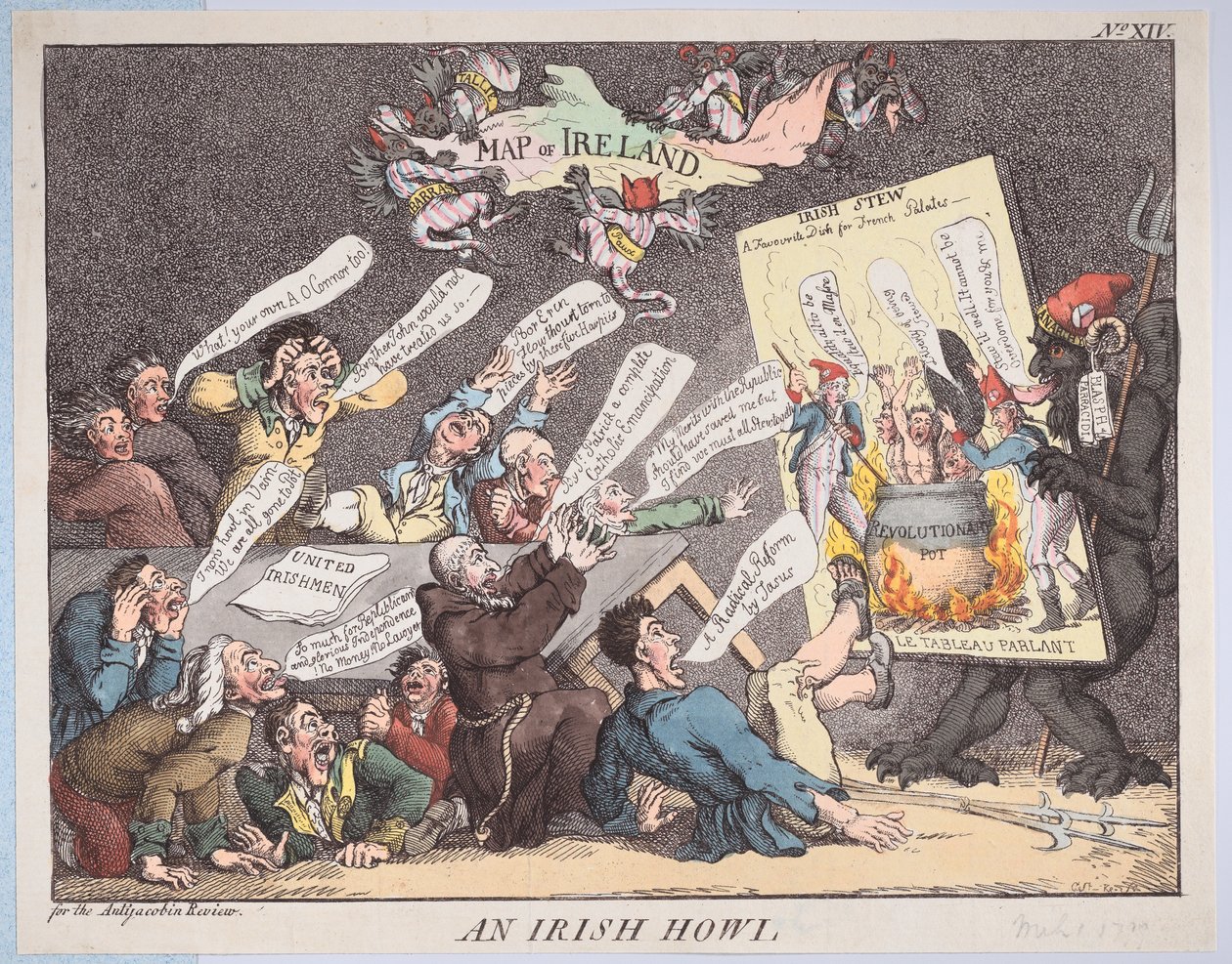 An Irish Howl, 1. mars 1799., 1. mars 1799. av Unbekannt