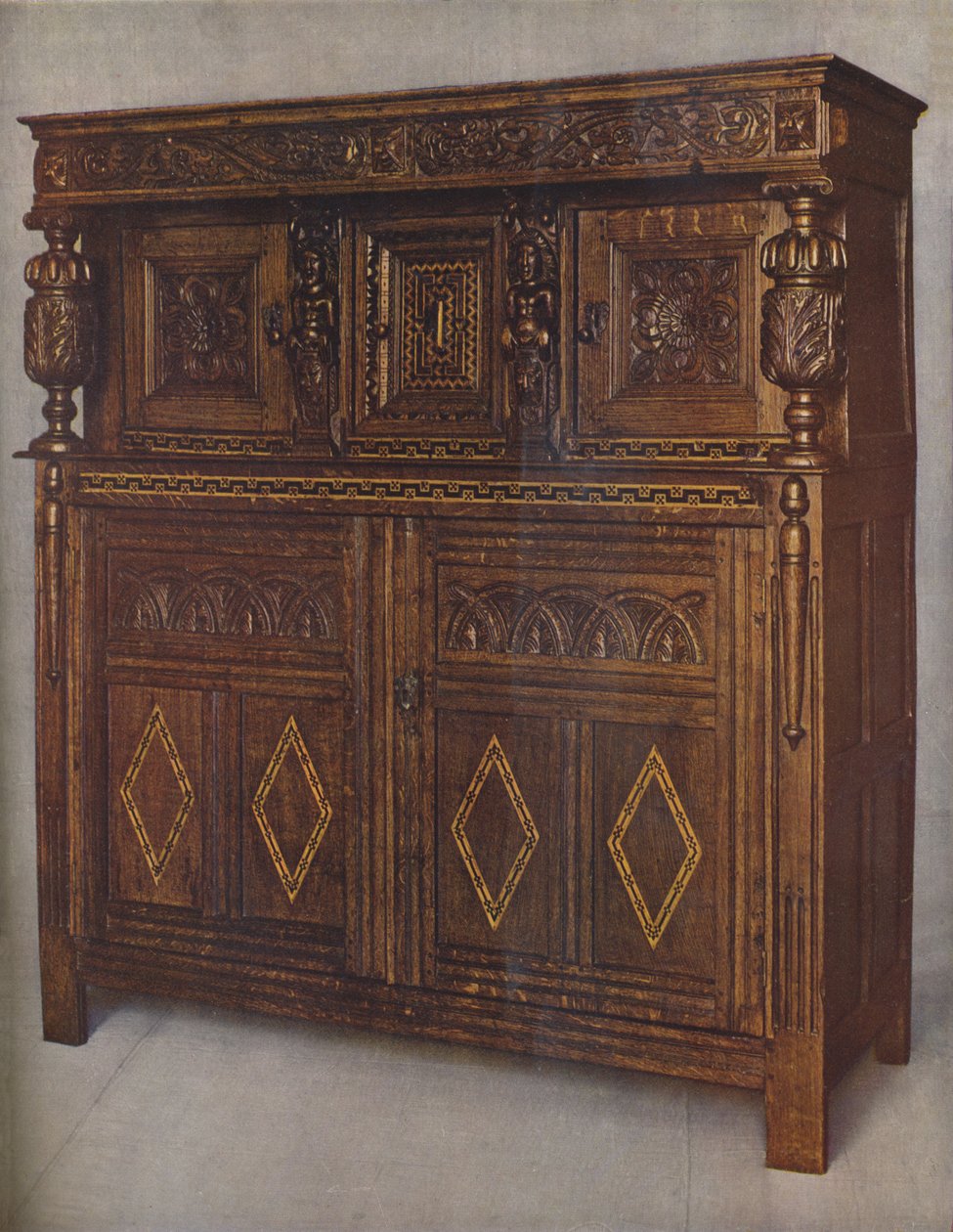 Et Oak Court-skap av James Is Reign, c1615, 1936 av Unbekannt