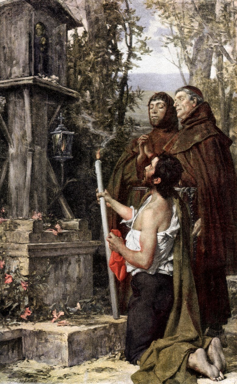 Et offer, 1889 av Unbekannt