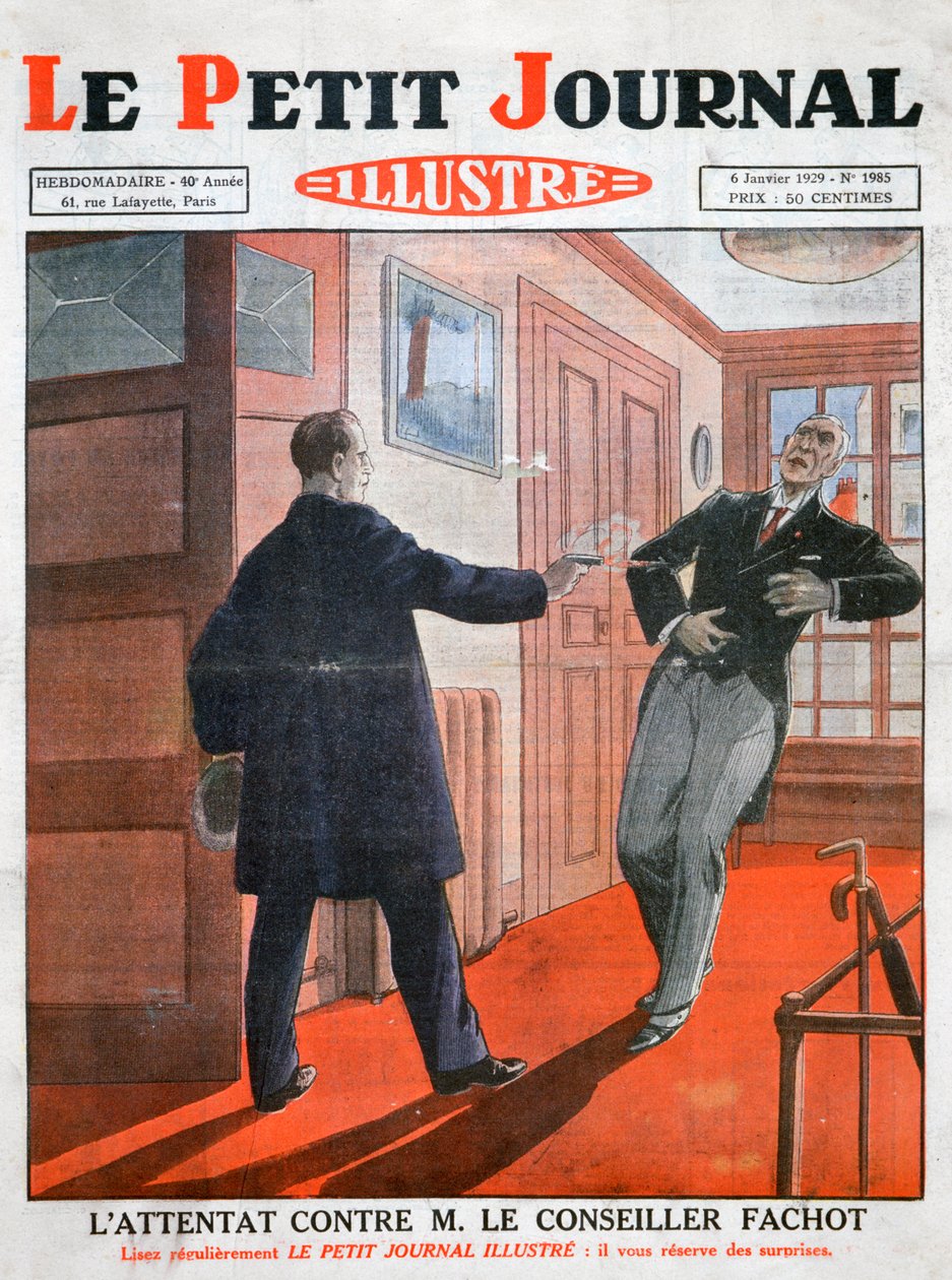 Et angrep mot rådmann Fachot, 1929 av Unbekannt