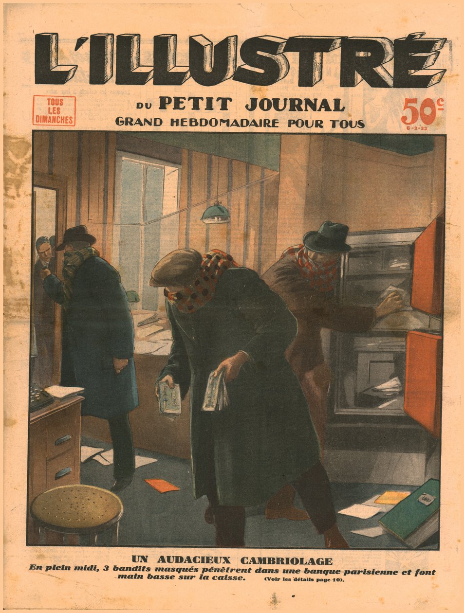 Et dristig innbrudd, 1932. av Unbekannt