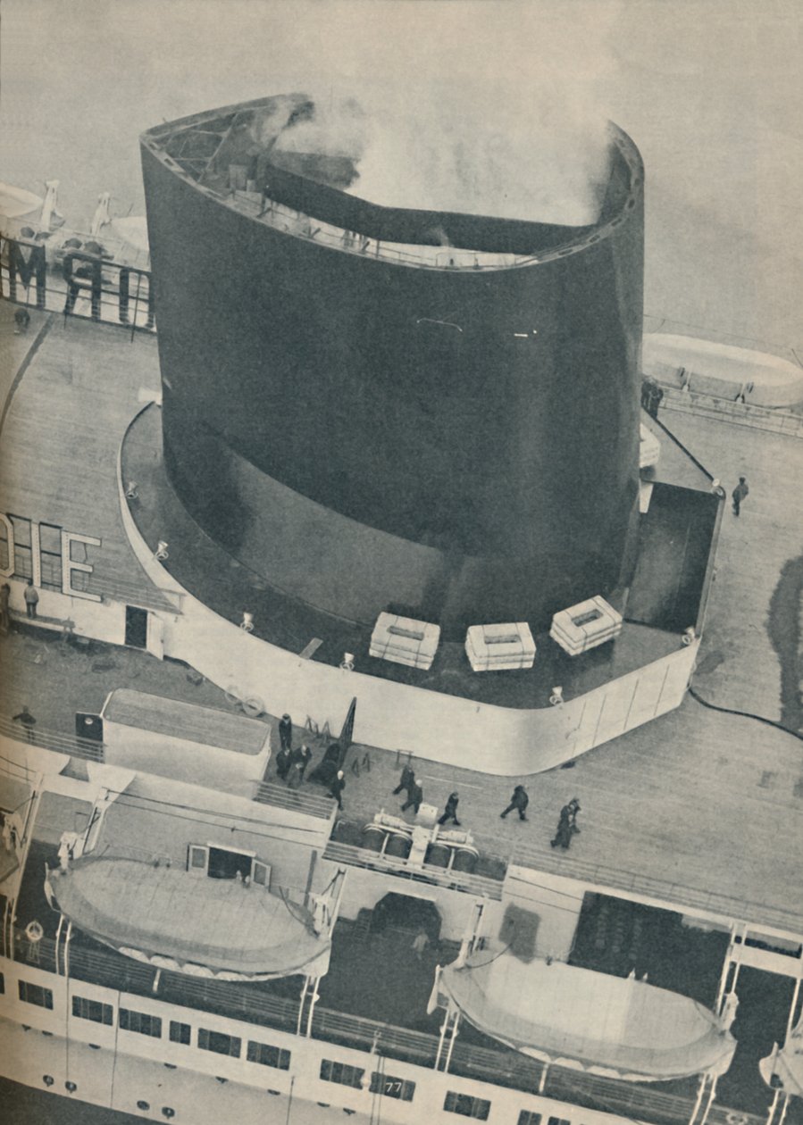 En uvanlig vinkel på Normandies-dekket, 1936 av Unbekannt