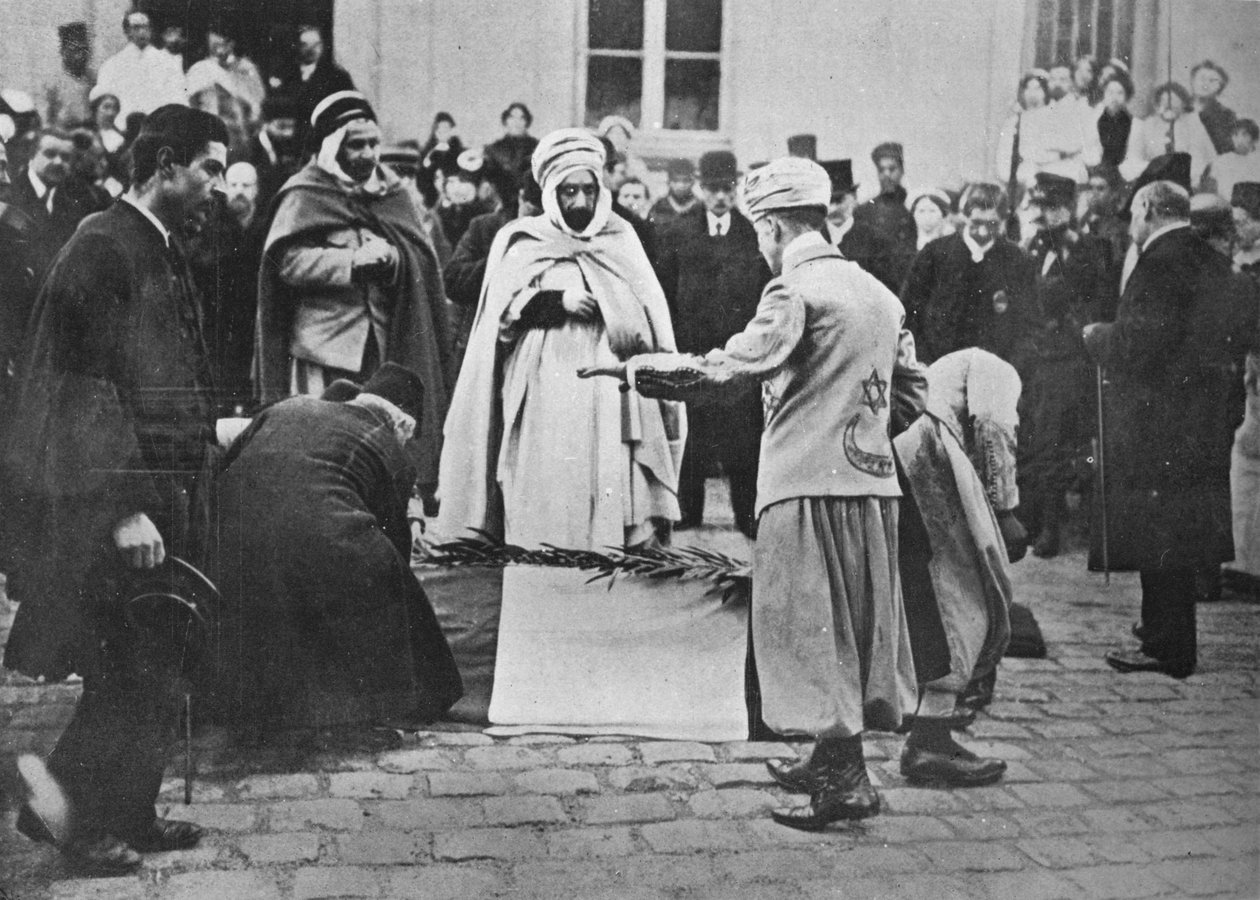 Et uvanlig syn i Paris, 1914 av Unbekannt