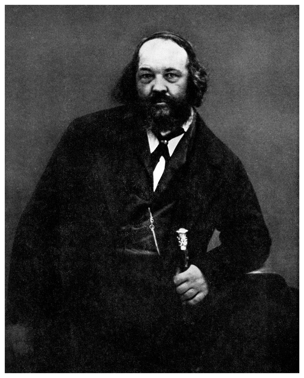 Anarkisme: Mikhail Bakunin, russisk anarkist, 1800-tallet 1956 av Unbekannt