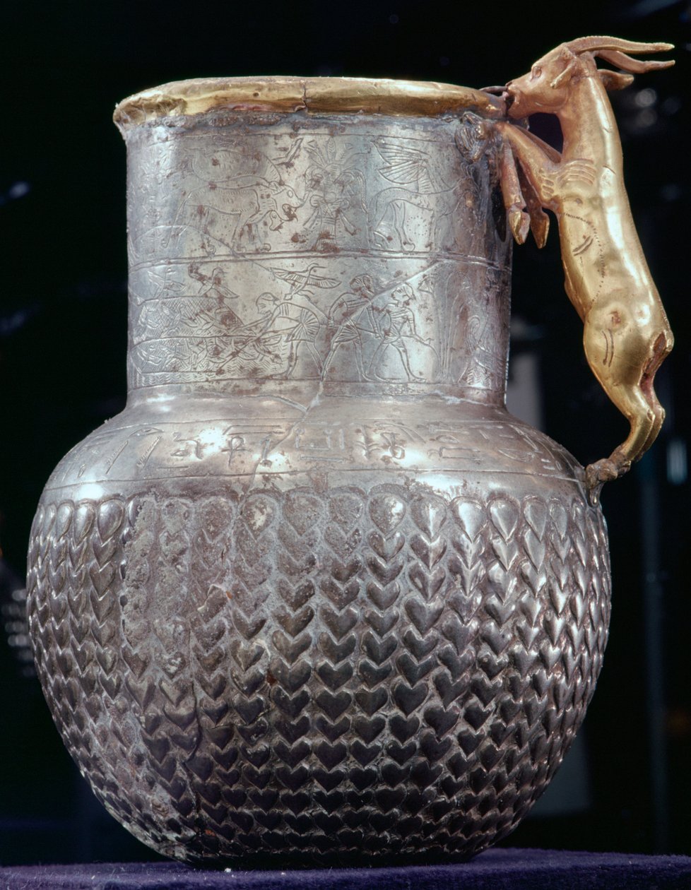 Gammel egyptisk gryte fra tiden til Rameses II, 1200-tallet f.Kr av Unbekannt