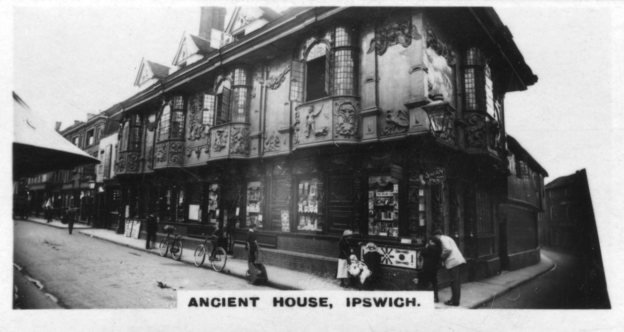 Ancient House, Ipswich, Suffolk, ca 1920-tallet av Unbekannt