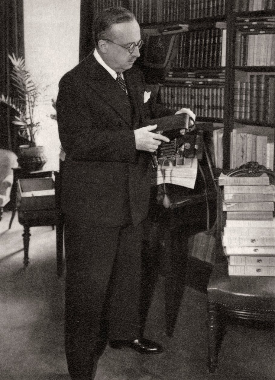Andre Tardieu, fransk statsmann, 1919 av Unbekannt