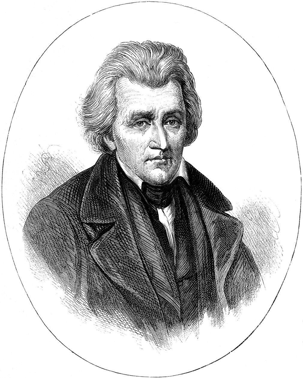Andrew Jackson, 7. president i USA ca 1880 av Unbekannt