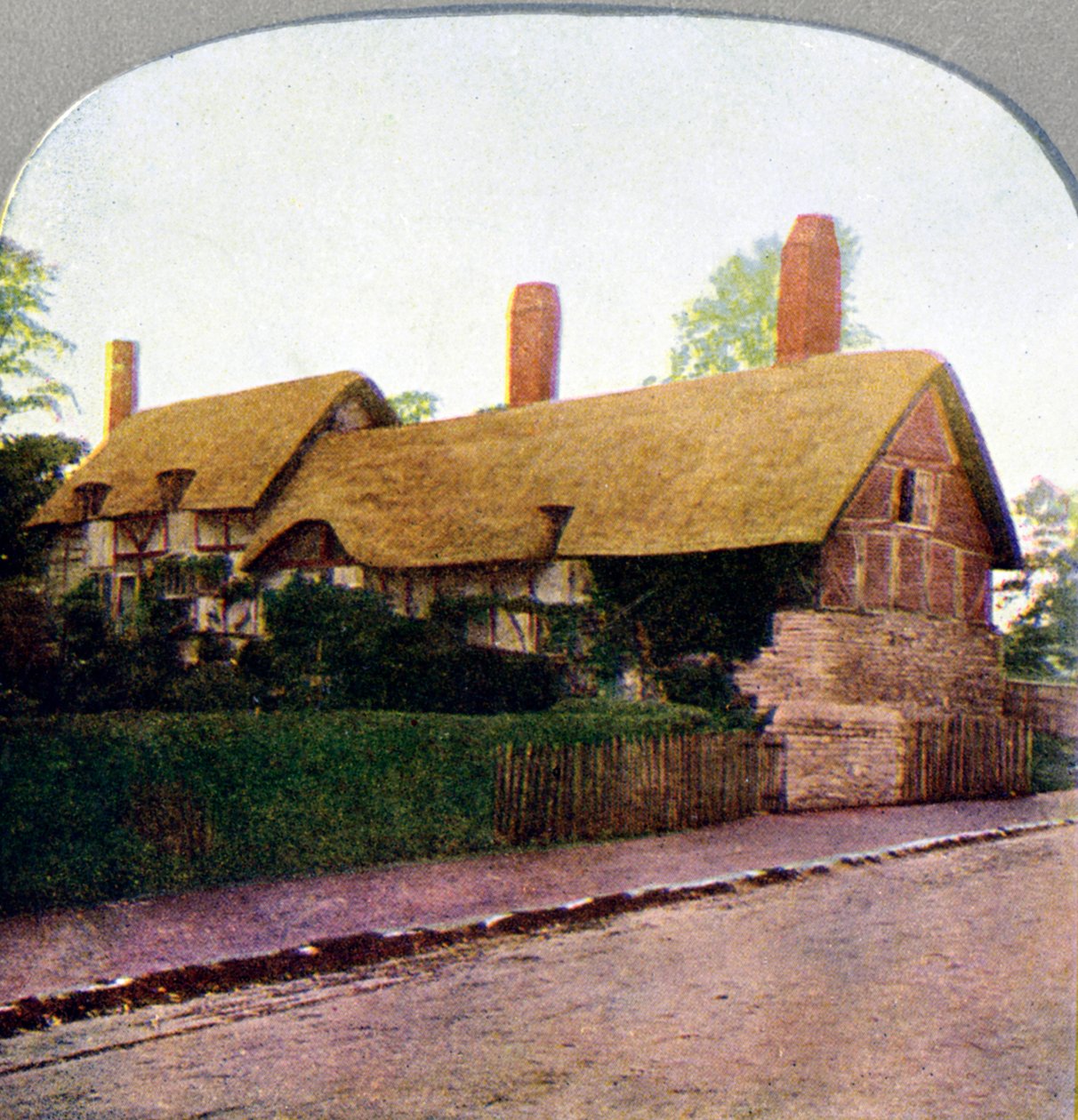 Ann Hathaways hytte, Stratford-upon-Avon, Warwickshire, tidlig på 1900-tallet av Unbekannt