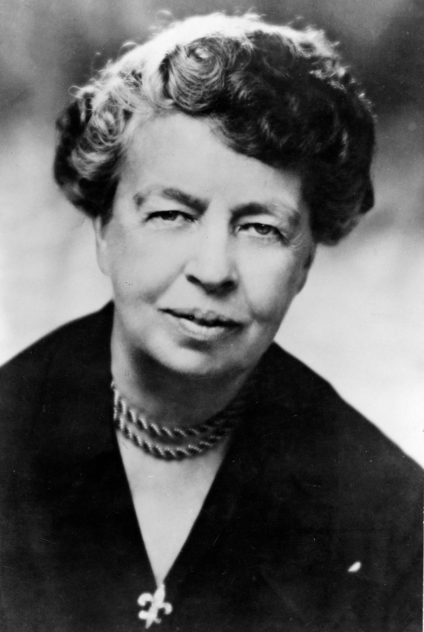 Anna Eleanor Roosevelt 1884-1962 amerikansk humanitær av Unbekannt