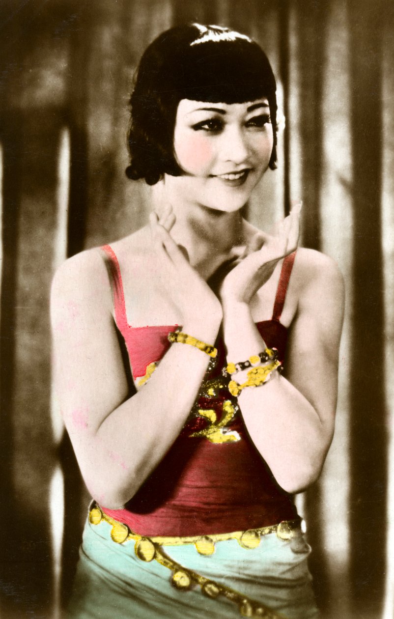 Anna May Wong 1905-1961, kinesisk-amerikansk skuespillerinne, 1900-tallet av Unbekannt